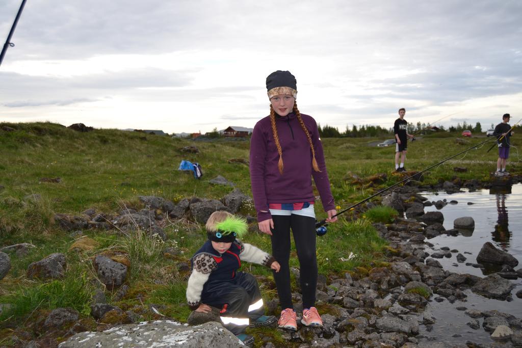 Thingvellir Lake Cottage Veithilundur Eksteriør billede
